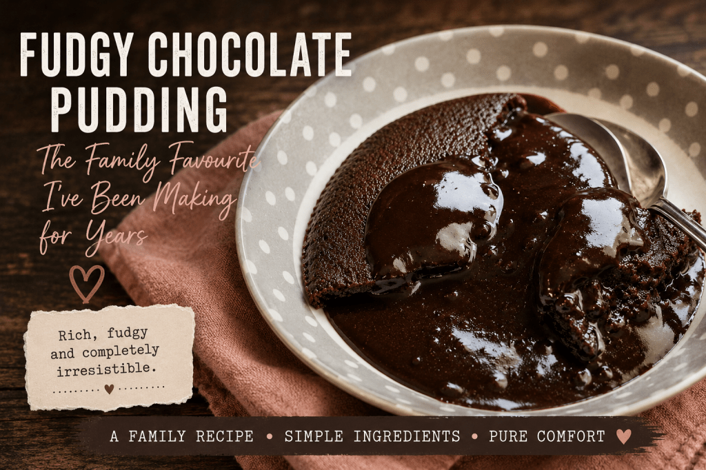 Fudgy Chocolate Pudding: The Family Favourite I’ve Been Making for Years&nbsp;🍫