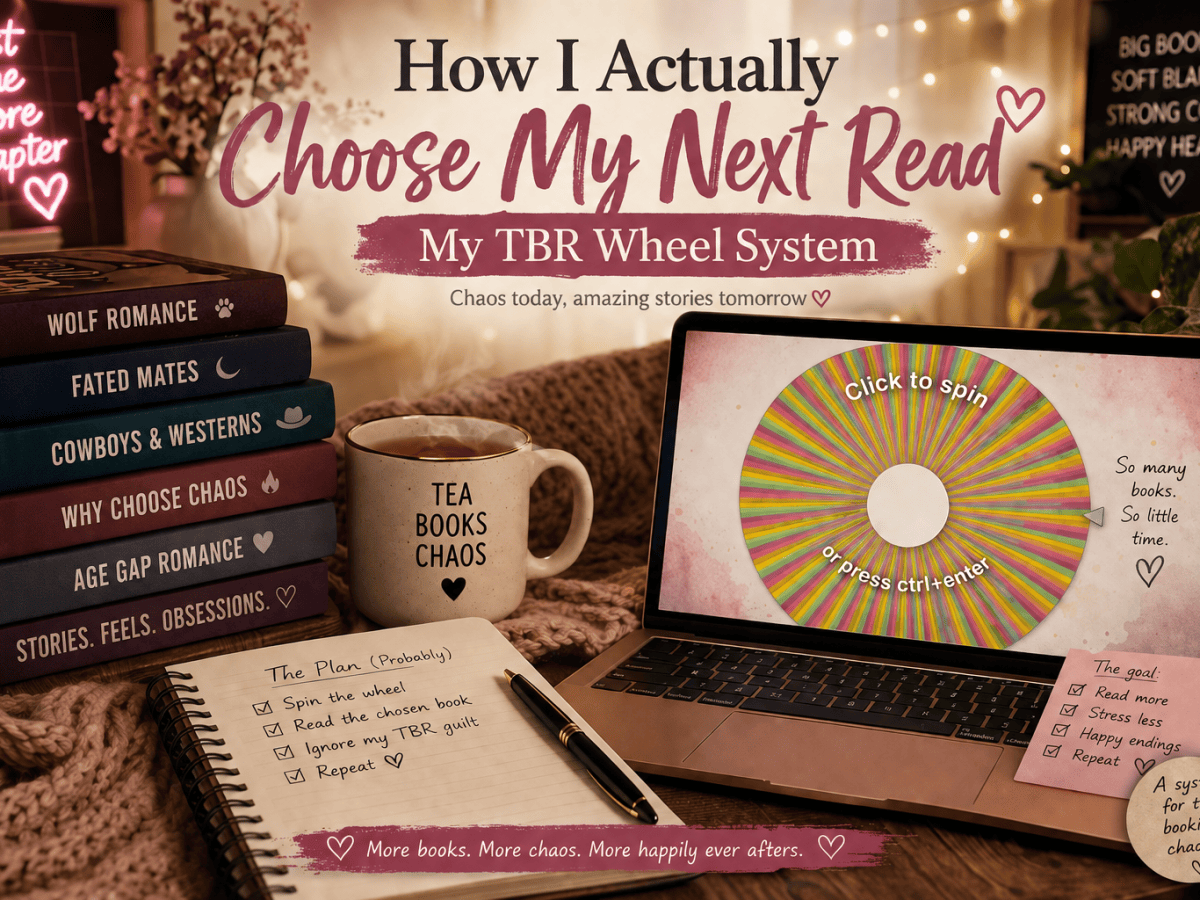 📚 How I Actually Choose My Next Read: My TBR Wheel&nbsp;System