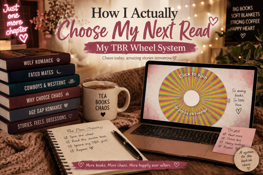📚 How I Actually Choose My Next Read: My TBR Wheel System