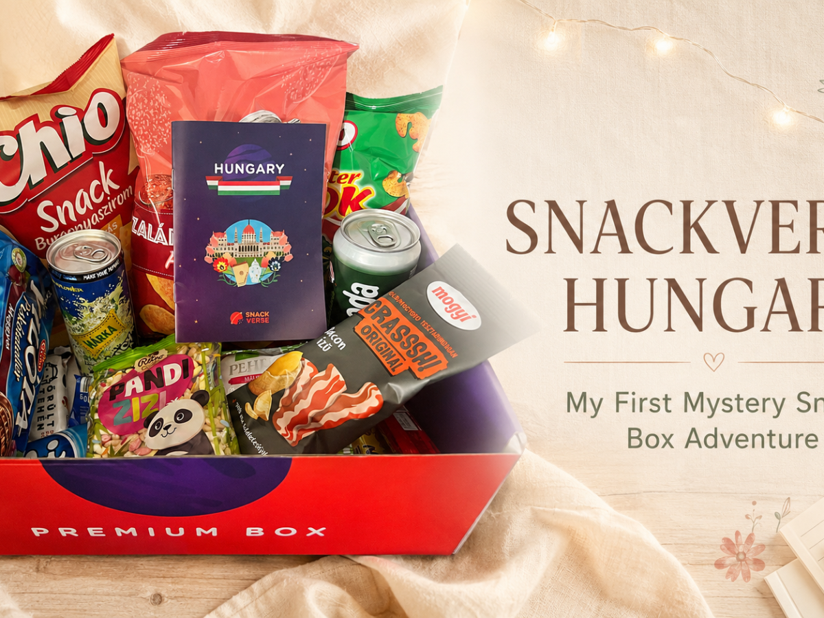 SnackVerse Hungary Review: Our First Mystery Snack Box Adventure&nbsp;🇭🇺