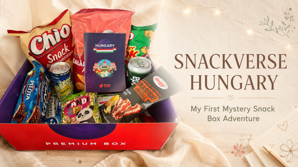 SnackVerse Hungary Review: Our First Mystery Snack Box Adventure&nbsp;🇭🇺