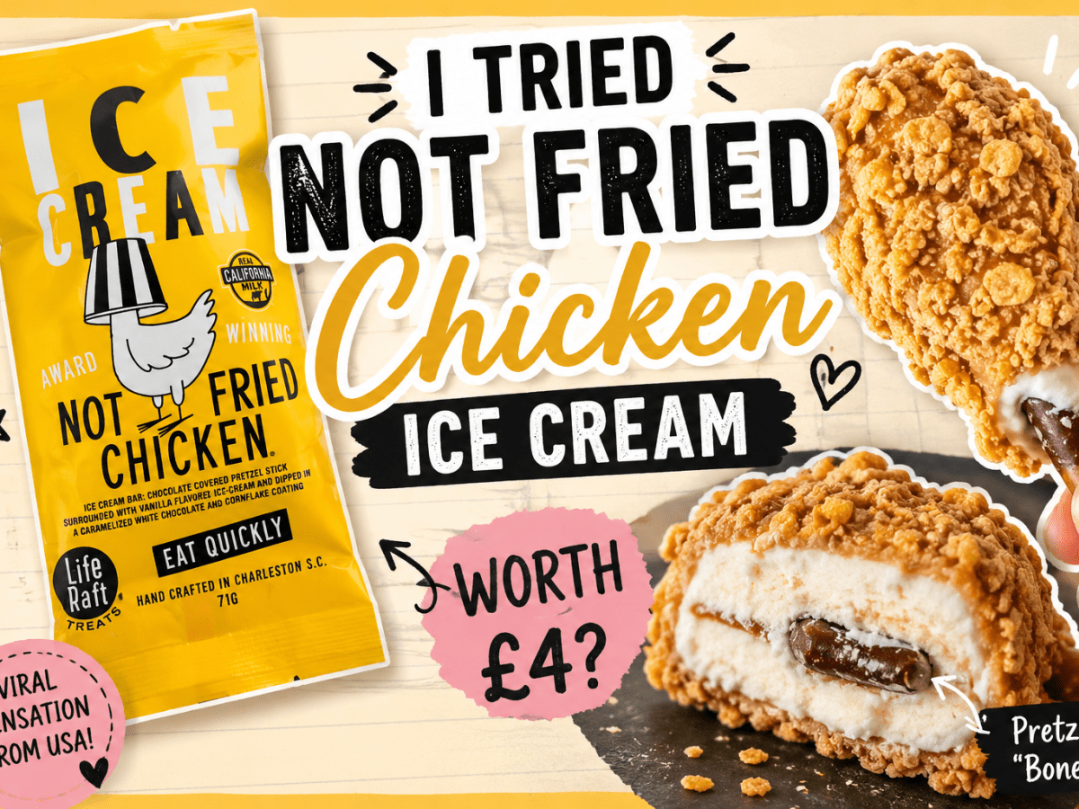 🍗 Not Fried Chicken Ice Cream: Is Iceland’s £4 Viral Treat Worth&nbsp;It?