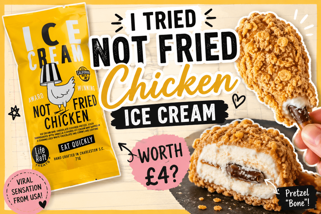🍗 Not Fried Chicken Ice Cream: Is Iceland’s £4 Viral Treat Worth&nbsp;It?