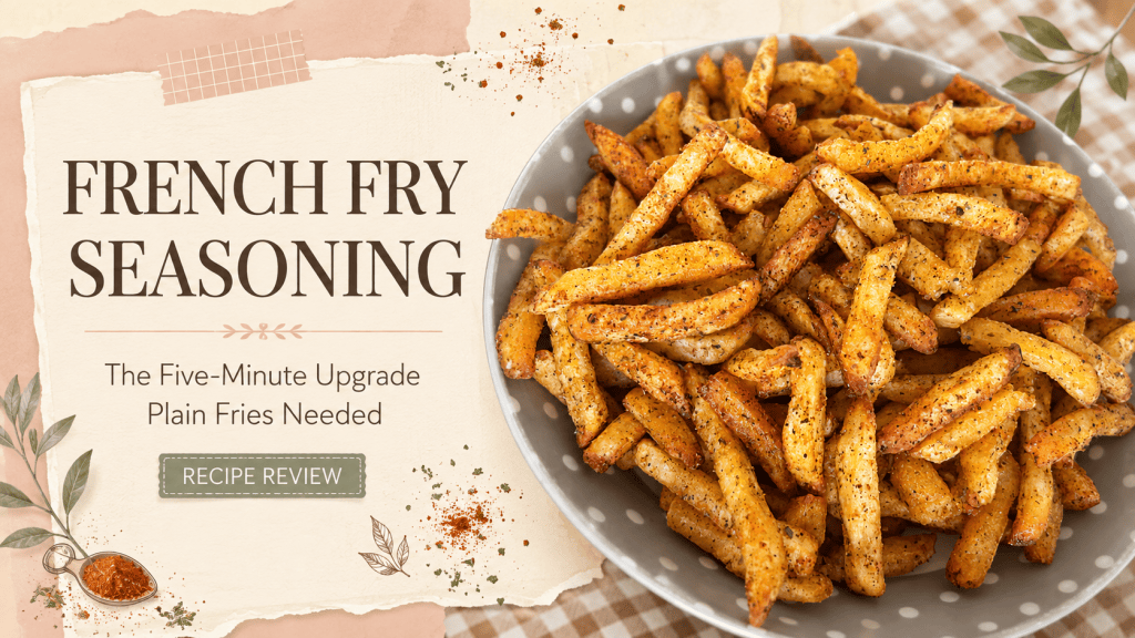 French Fry Seasoning: The Five-Minute Upgrade Plain Fries Needed&nbsp;🍟