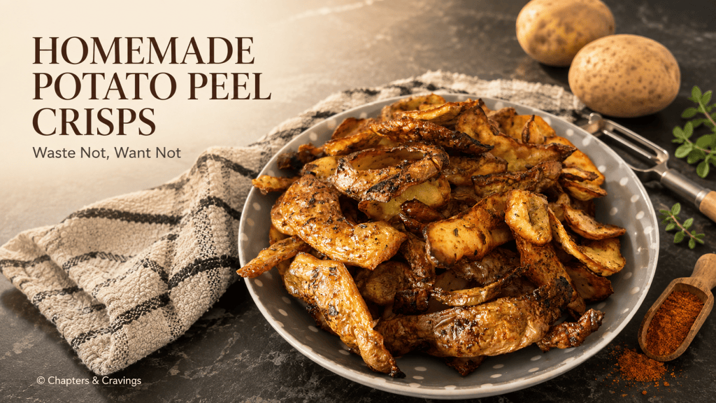 Waste Not, Want Not: Turning Potato Peelings into Homemade&nbsp;Crisps