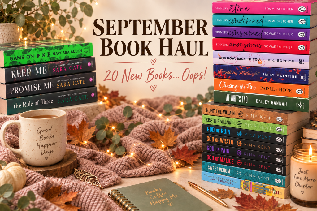 My September Book Haul | The Month My Book Buying Got a Little Out of&nbsp;Control