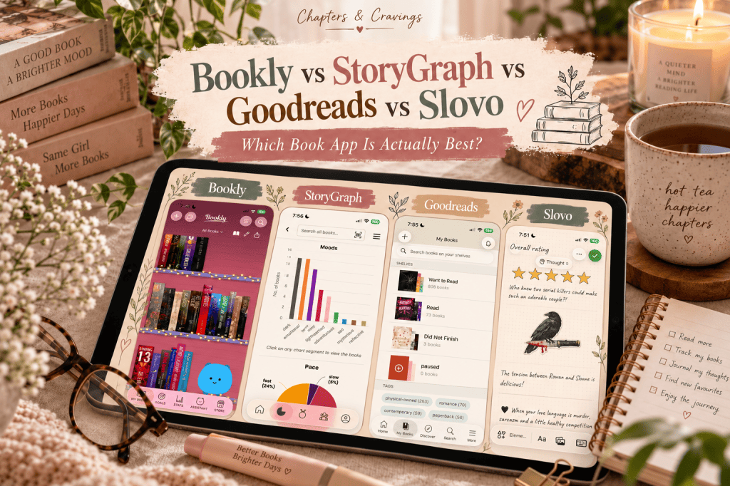 Bookly vs StoryGraph vs Goodreads vs Slovo: Which Book App Is Actually Worth&nbsp;Using?