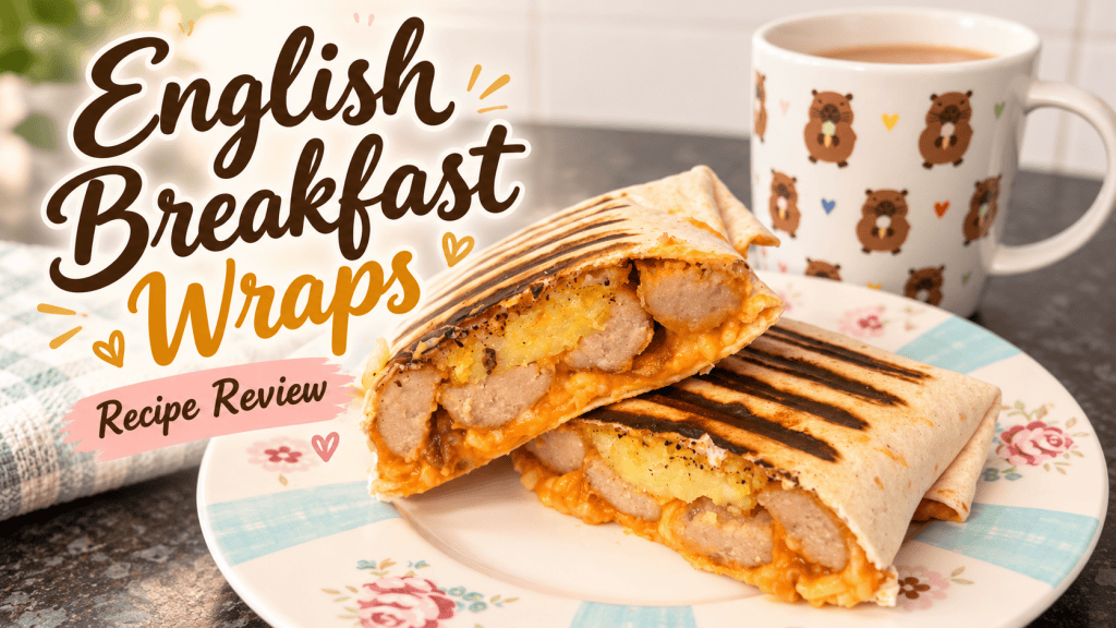 English Breakfast Wrap Recipe Review | A Full English, All Wrapped&nbsp;Up!