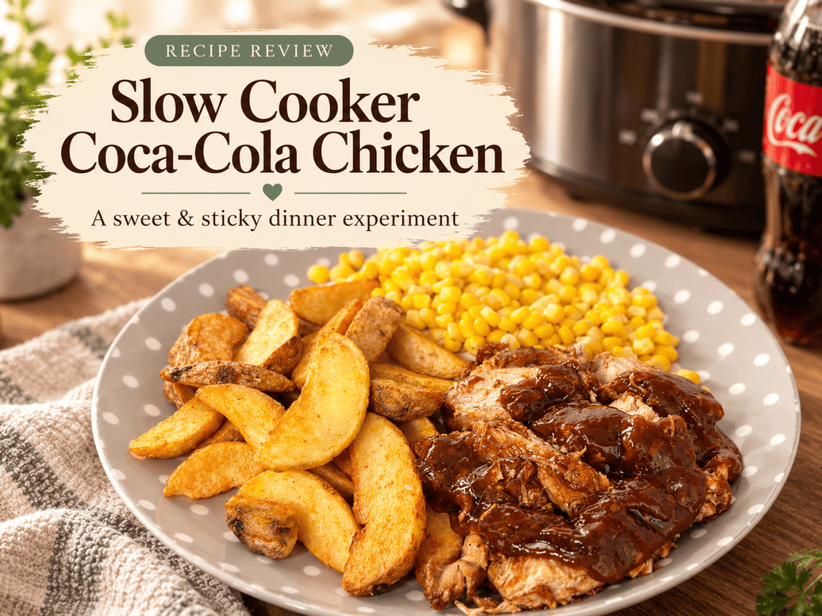 Slow Cooker Coca-Cola Chicken Recipe Review | A Sweet & Sticky Dinner&nbsp;Experiment