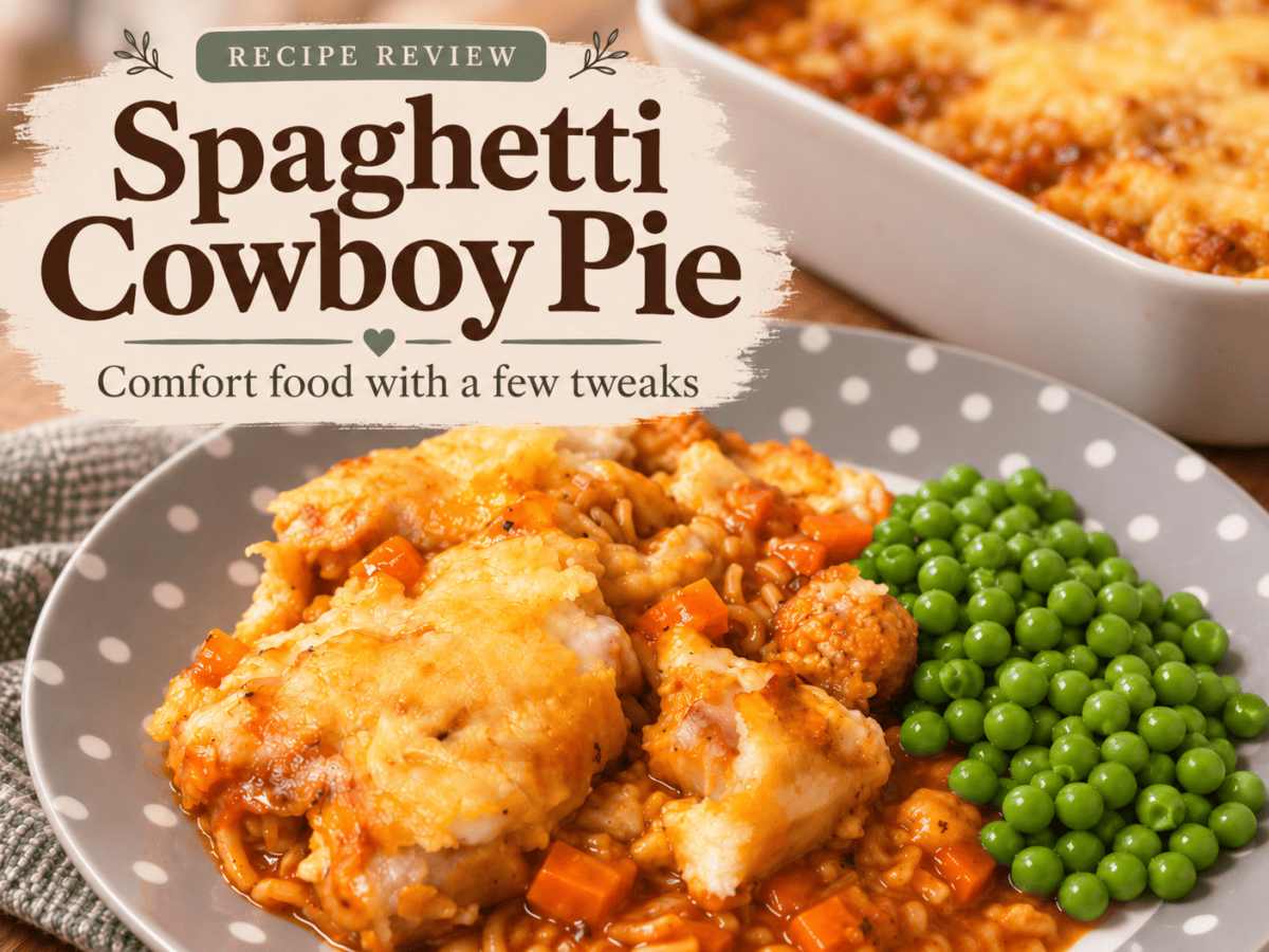Spaghetti Cowboy Pie Recipe Review: Comfort Food With a Few&nbsp;Tweaks